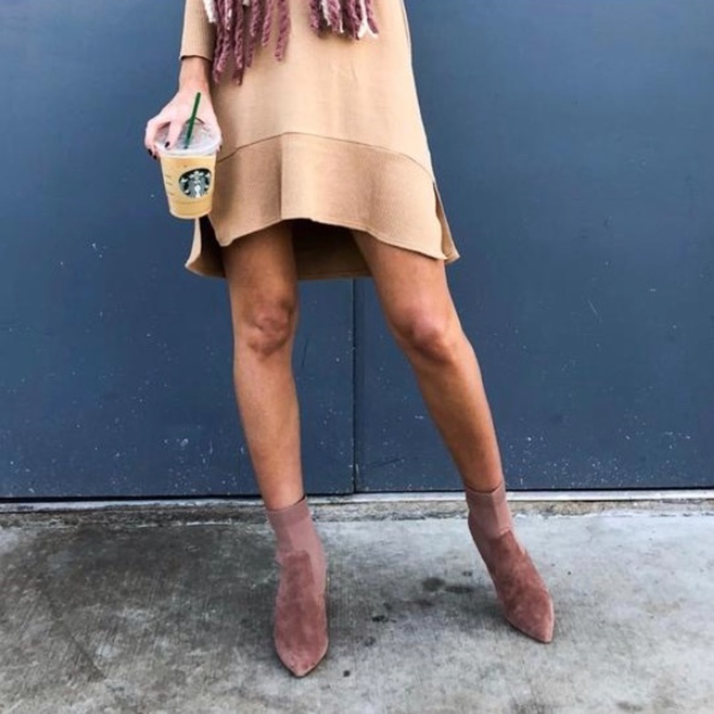 Steve Madden Remy Renne sock boot tan size 8.5